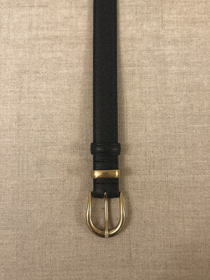 Damski pasek skórzany Treviso Noire